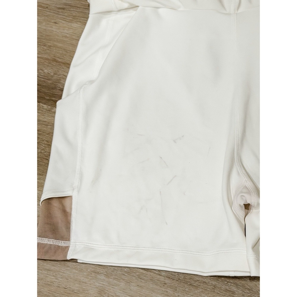 NWT Lululemon Court Crush Athletic Dress 14 White Tennis Golf Built In Shorts - Picture 8 of 13
